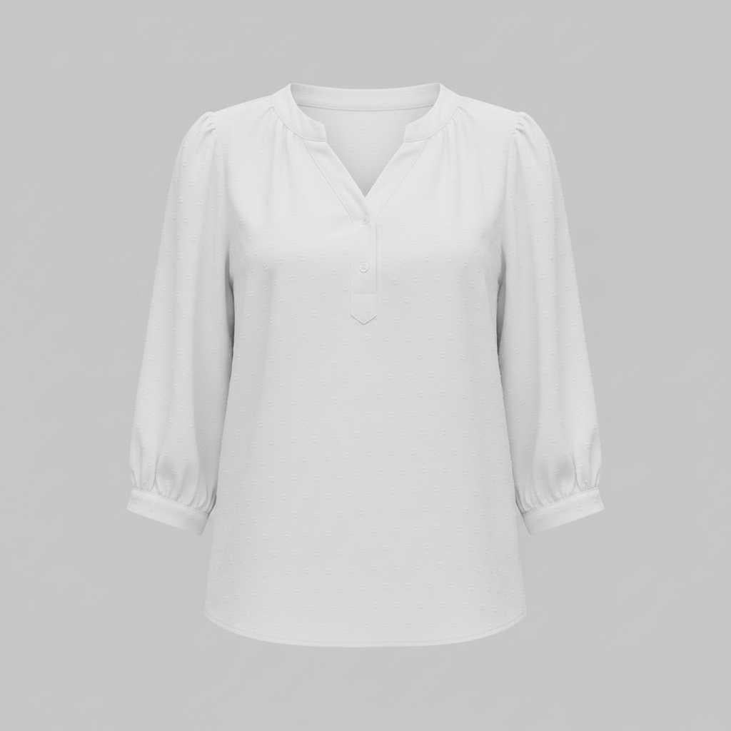 Chemisier Femme Patchwork Élégant | Blouse Chic