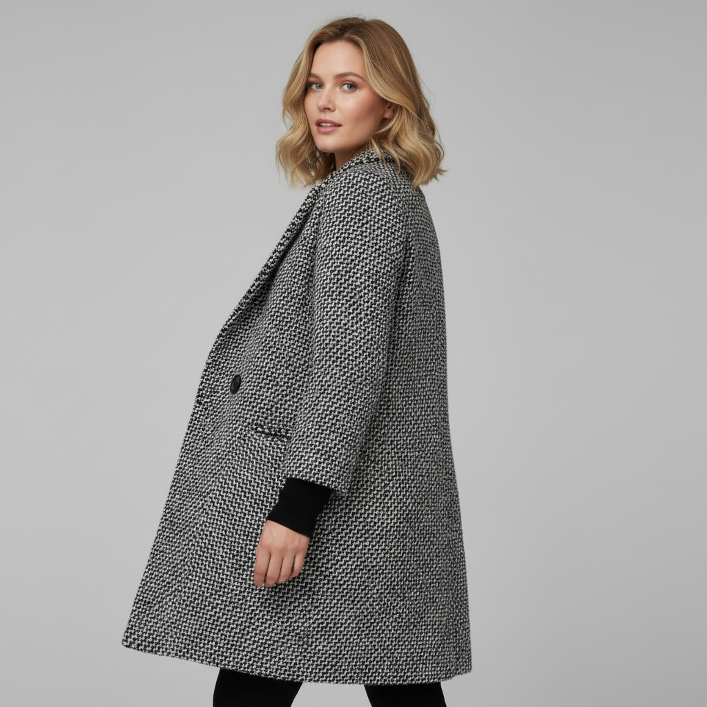 Manteau Long Femme Hiver Élégant en Laine | Vêtements d'Hiver
