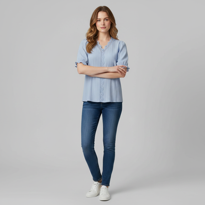 Astrid | Blouse d'été élégante pour femme