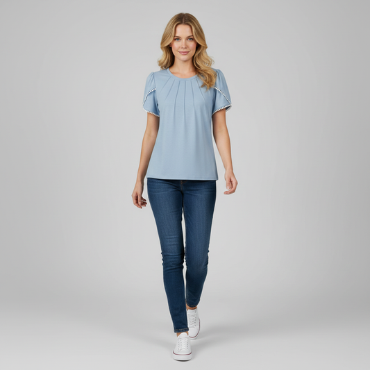 Blouse Confortable Femme Vanessa | Chemisier Estival