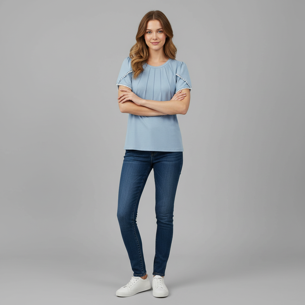 Blouse Confortable Femme Vanessa | Chemisier Estival