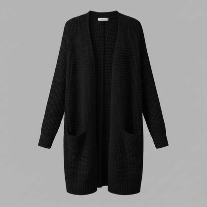 Cardigan Élégant Femme | Vêtement Polyvalent en Acrylique
