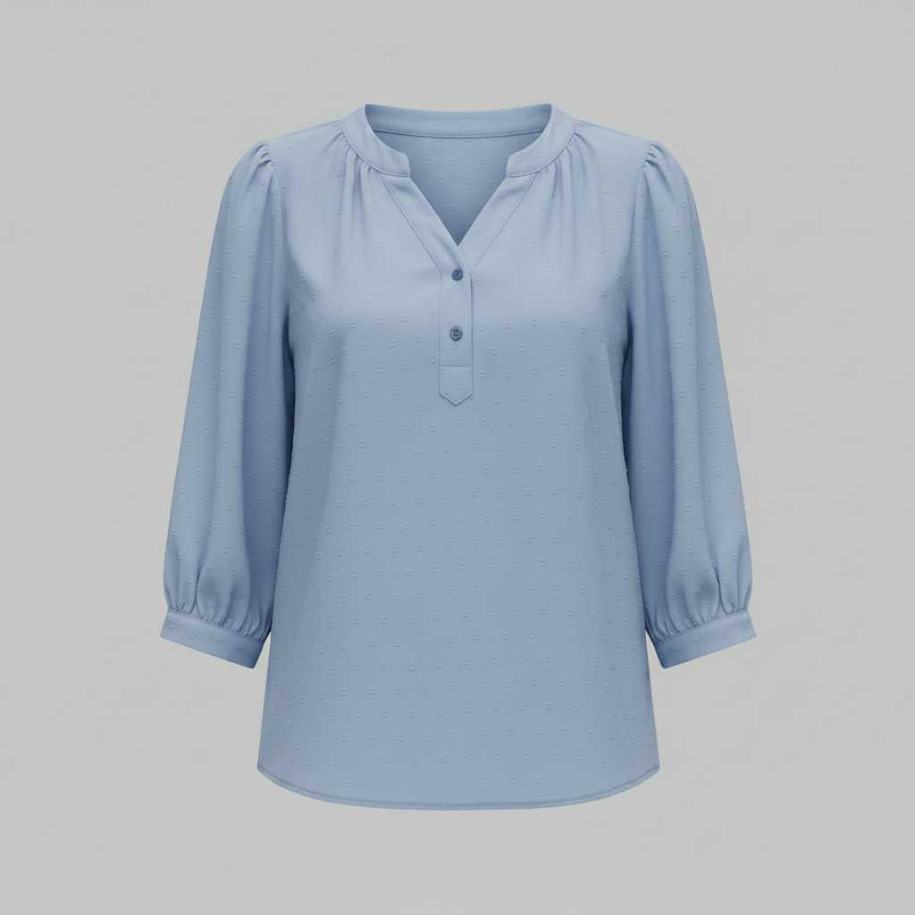 Chemisier Femme Patchwork Élégant | Blouse Chic