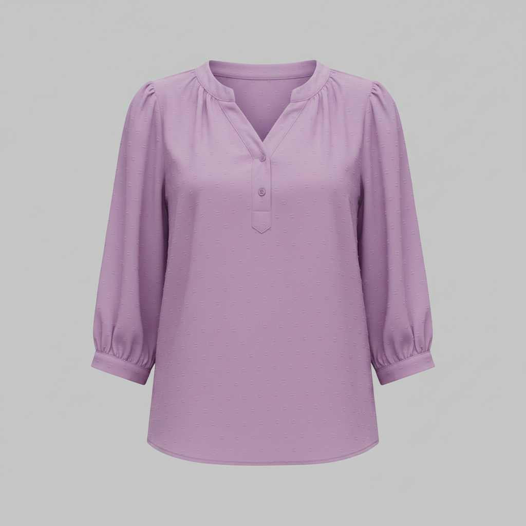 Chemisier Femme Patchwork Élégant | Blouse Chic