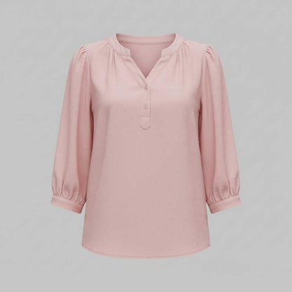 Chemisier Femme Patchwork Élégant | Blouse Chic