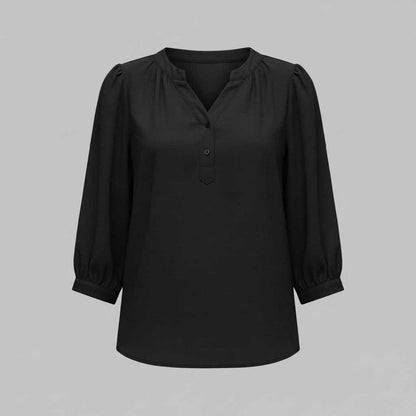 Chemisier Femme Patchwork Élégant | Blouse Chic