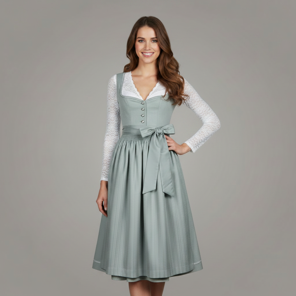 Dirndl Élégant | Robe de Costume Femme Oktoberfest