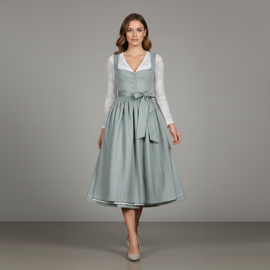 Dirndl Élégant | Robe de Costume Femme Oktoberfest