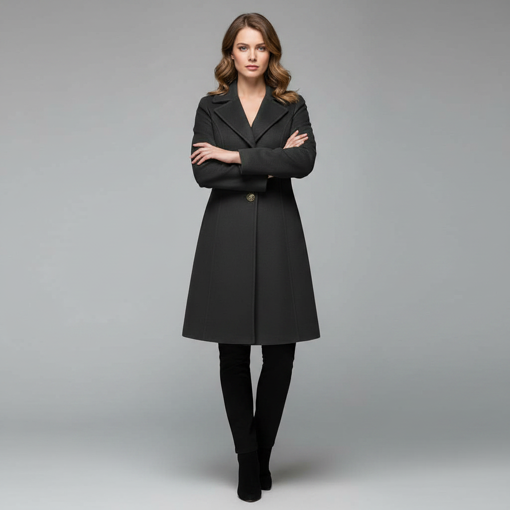 Manteau Élégant Femme | Vêtement d'Hiver Chic