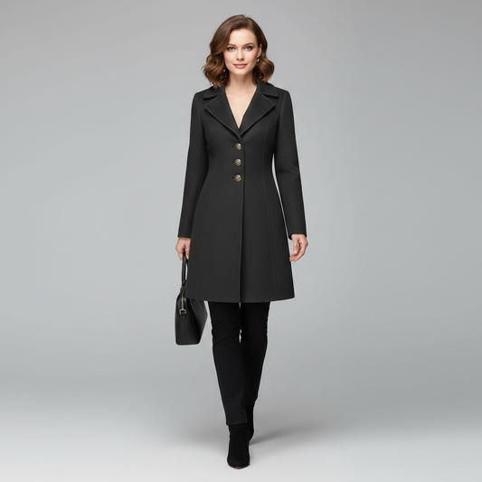 Manteau Élégant Femme | Vêtement d'Hiver Chic