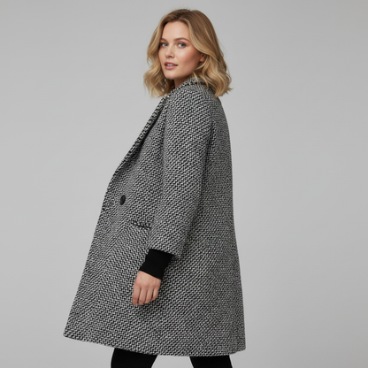 Manteau Long Femme Hiver Élégant en Laine | Vêtements d'Hiver