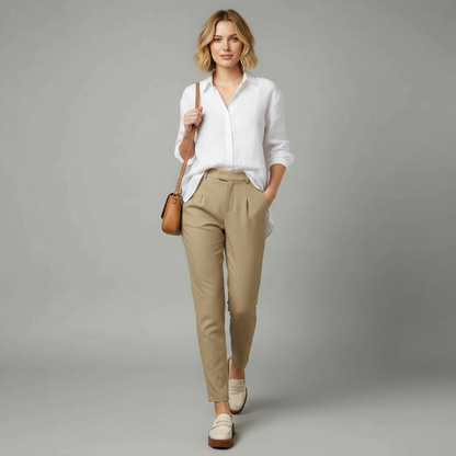 Pantalon Bianca | Pantalon Femme Élégant