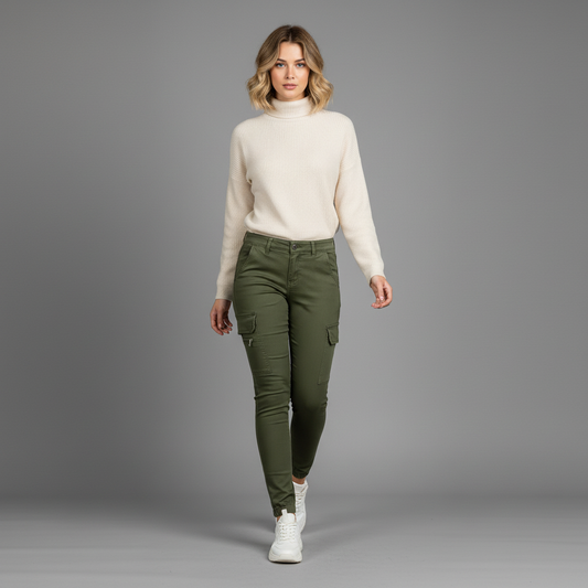 Pantalon Cargo Femme Moderne | Confort et Style Urbain