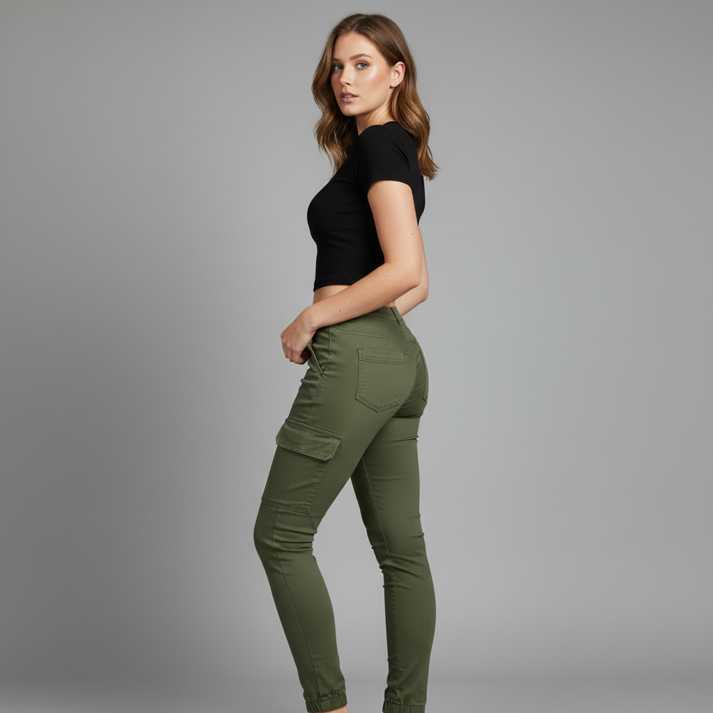Pantalon Cargo Femme Moderne | Confort et Style Urbain