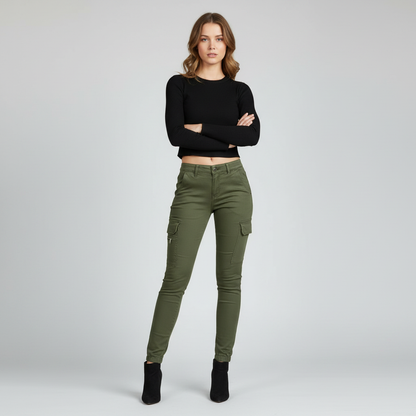 Pantalon Cargo Femme Moderne | Confort et Style Urbain