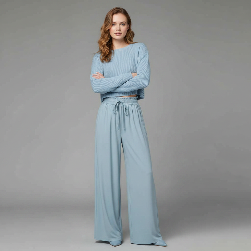 Pantalon Élégant Femme | Pantalon de Loisirs Confortable