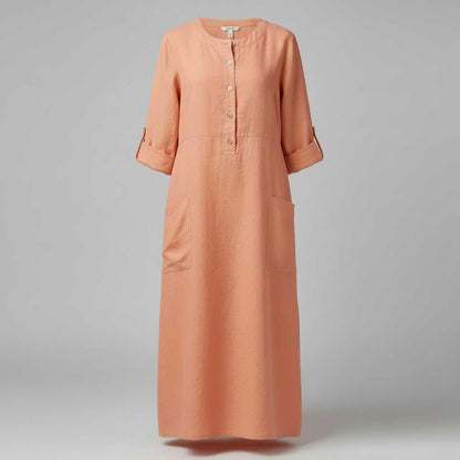 Robe Élégante Tina | Robe Longue Femme Décontractée
