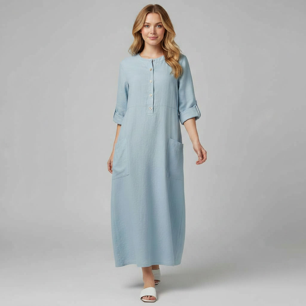 Robe Élégante Tina | Robe Longue Femme Décontractée