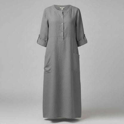 Robe Élégante Tina | Robe Longue Femme Décontractée