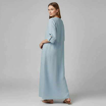 Robe Élégante Tina | Robe Longue Femme Décontractée