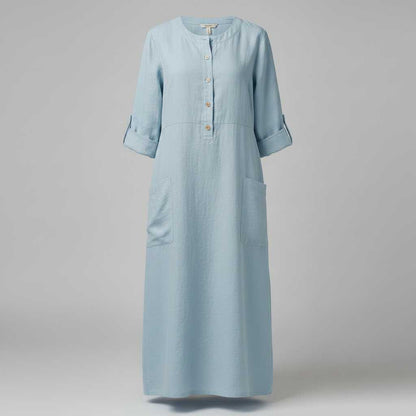 Robe Élégante Tina | Robe Longue Femme Décontractée