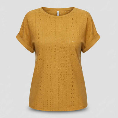 T-Shirt Bella Blanc Femme | Tee Shirt Décontracté Style Ample